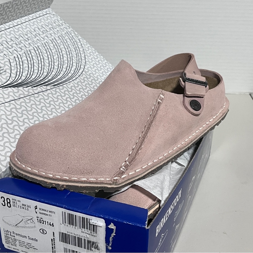 Birkenstock Lutry Light Rose size 7 - Picture 4 of 8